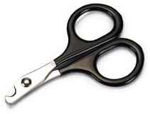 Beeztees Krallenschere - Nager - schwarz grau - 8 cm