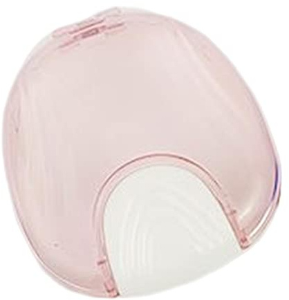 Boîte de nettoyage pour protège-dents, aligneur rose, 9 x 8,2 x 2,8 cm