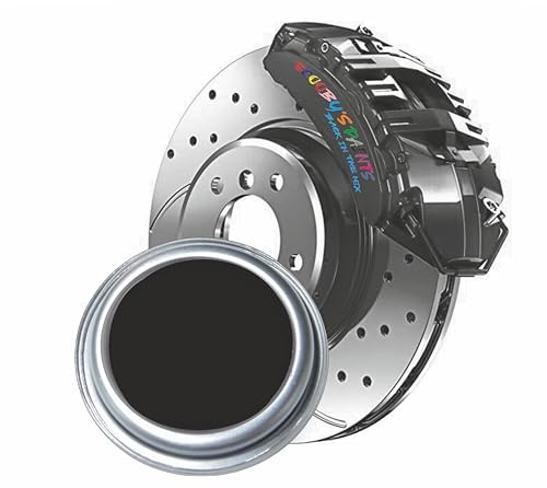 SCOOBYS PAINTS BACK IN THE MIX High Heat Resistant Gloss Brake Caliper Paint Wheel Engine Restore Metal (250Ml, Back To Black)