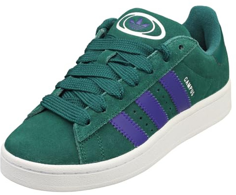 adidas Originals Campus 00s da donna, Collegiate Green/Calzature Bianco/Inchiostro Energia, 6.5