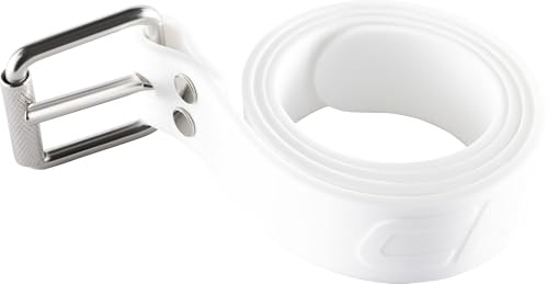Cressi Serpent Silicone Marseillaise Belt White - Cintura Tipo Marsigliese in Silicone per Immersioni e Apnea, Bianco, Taglia Unica