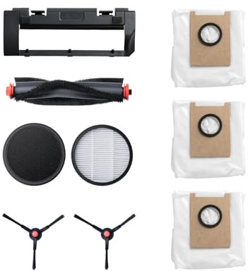eufy Accessories Kit Half Year ComboRolling Brush & Brush Guard x1 High-Performance Filter x2 Side Brush x2 Dust Bag x3 Compatible Robot Vacuum 3-in-1 E20