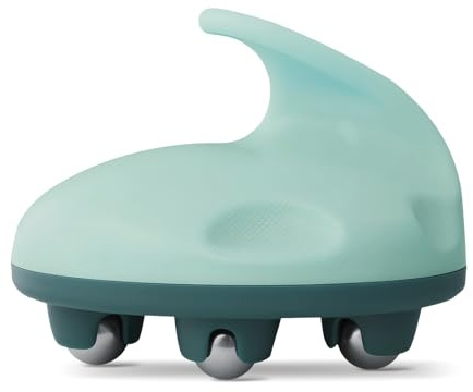 iunxkmi Lymphatic Massage Roller for Cellulite Remover Body Sculpting - Handheld Cellulite Massage Tool for Body Bloat Blood Circulation Lymphatic Drainage Green