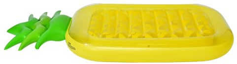 Inflatable Pineapple Float - Giant Pool Floats | Summer Large Float Raft Pool Accessories | Portable Lounger Pool Float | Beach Pool Party Floatie Lounge | Beach Inflatables for Adults for Adults Kids