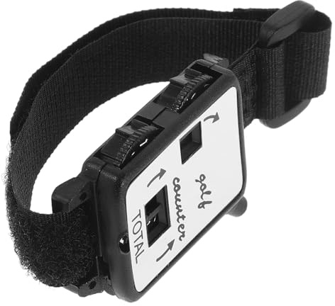 TOYANDONA Handlicher Golfschlagzähler Klicker aus Robustem Kunststoff mit Knopf Bedienung für Präzise Punktezählung Golfer Spielanalyse Außenbereich