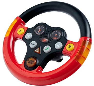 Big 800056459 - Multi-Sound-Wheel - Lenkrad mit Verkehrssounds, für Bobby Cars ab dem Baujahr 2010, sowie für Big-Traktoren, Spielzeuglenkrad für Kinder ab 1 Jahr