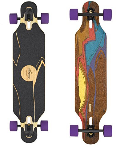 Loaded Boards Icarus Bamboo Longboard Skateboard Complete w/ 75mm 83a Durians (Flex 1)