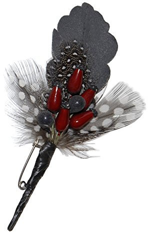 Moschen-Bayern Damen Herren Brosche Trachtenbrosche Hutschmuck Trachtenanstecker Hut-Anstecker Jagd Trachten-Anstecker Schmuck für Trachtenhut