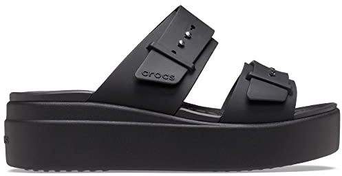 Crocs kvinnor Brooklyn spänne låg Wdg, Svart, 39/40 EU