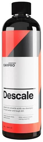 CARPRO Descale Acidic Car Shampoo Wash Concentrate, Removes Minerals, Waxes, Sealants & Oils - 500ml (17 fl oz)