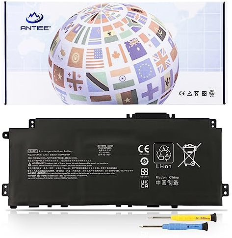 ANTIEE PP03XL PV03XL Laptop Battery for HP Pavilion x360 13-BB 14-DV 14-DW 14M-DW 14-DK 13-bb0xxx 14-dv0xxx 14-dw0xxx 14m-dw0xxx 14M-DW0023DX 14m-dw0013dx dw1013dx L83393-005 L83388-421