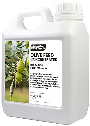 UK GROW Premium - 500ml - Olive Nutrient – The Ultimate Nutritional Solution for Lush Olive Gardens (500ml, Olive)