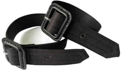 Inzegao 1 par de gabardinas para mujer, banda de manga ajustable, correa de muñeca con hebilla, accesorios para abrigo de viento, Negro -, talla única