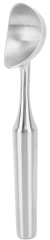 Scava Palline di Frutta, Paletta per Scavino Melone in Acciaio Inossidabile 304 con Manico Lungo, Taglierina Portatile Rotonda per Palline di Frutta per Feste Domestiche Picnic,