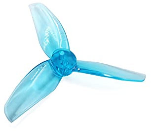 ROXENT 2,5-Zoll-3-Blatt-Freestyle-Propeller aus Polycarbonat, for RC FPV Racing Freestyle Toothpick Cinewhoop-Drohnen Drohnen-Quadrocopter(4Pairs Blue)