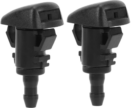 1 Pair Windshield Washer Jet Nozzle, 98630G3000 Leakage Proof Windshield Wiper Spray Nozzle for Rio Stonic Soul Electric Sorento Picanto Ceed