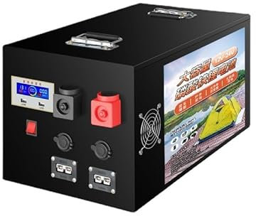 HJGHY 12V 100Ah 150Ah 250Ah 300Ah LiFePO4-Batterie Lithium-Eisenphosphat-Batterie 5000+ Tiefenzyklen für den Heimgebrauch bei Notausgängen,12v,300Ah