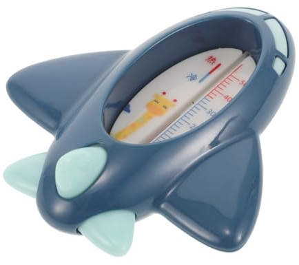 Babythermometer für Badewasser mit Klarer Anzeige, Blau, Pp | Leicht zu Nutzen, für Badewanne Zuhause und Bath Time, für Babys und Kleinkinder