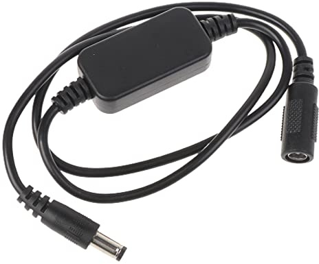 Pjeghbvop 5 V, 9 V, 12 V, 15 V, 5,5 x 2, 1 mm, línea de control de arranque automático para el módem de enrutamiento inalámbrico, repetidor y más router