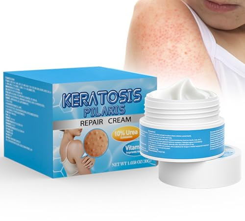 Ke-ratosis Pil-aris Creme, Bump Eraser Körperpeeling, Hühnerhaut Creme, 30g Huhn-Hautpflegecreme, Peeling-Körpercreme, Reuchtigkeitscreme für Trockene Haut für holprige Haut