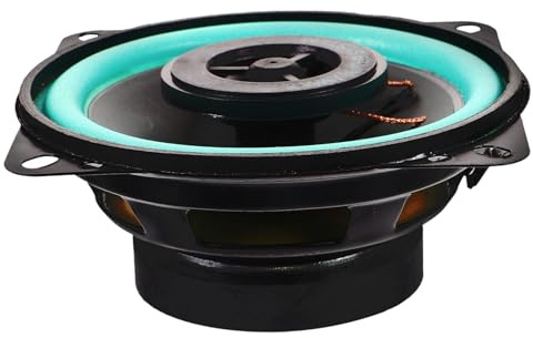 ibasenice Altoparlanti per Auto 4 Ohm Full Range Resistenza All’Umidità e Design Compatto per Portiere Auto, per Impianti Stereo e Ascolto Musicale