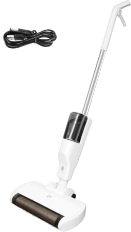 WELAIRICH 3-in-1 Wet and Dry Vacuum Cleaner Steam Mop, Cordless Electric Mop Vacuum Cleaners with 550ML Water Tank Hard Floor Cleaner Machines with 60 Min Runtime for Living Room, Bathroom (2000mAh)