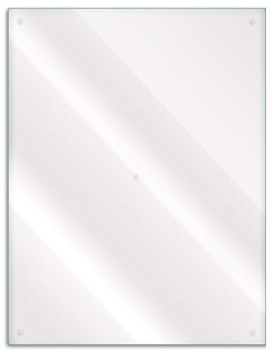 Wallario Herdabdeckplatte/Spritzschutz aus Glas, transparent - durchsichtig, 1-teilig, 40 x 52 cm, für Ceran- und Induktionskochfelder