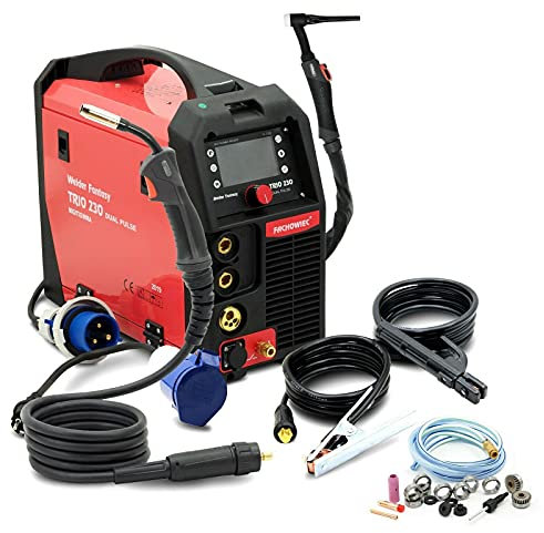 TRIO™ Welder Fantasy 230 Dual Pulse 230 4in1 MIG/MAG Synergie Schweißgerät 230A WIG Dopple Puls Schweißmachine