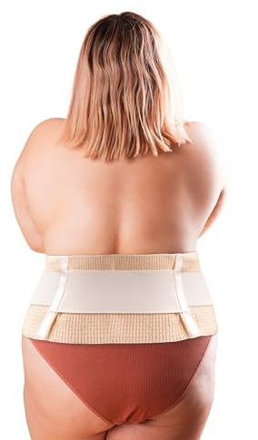 Hydas Nierenwärmer XXL mit Rückenstützfunktion, extra weit geschnitten, Made in Germany