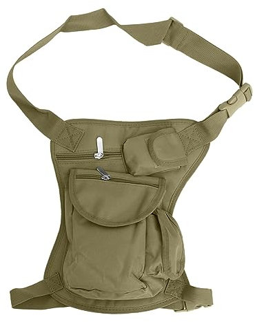 Sosoport Taktische Beintasche Oxford Stoff Mehrzweck Oberschenkeltasche Verstellbar Wasserabweisend Für Outdoor Militär Radfahren Wandern