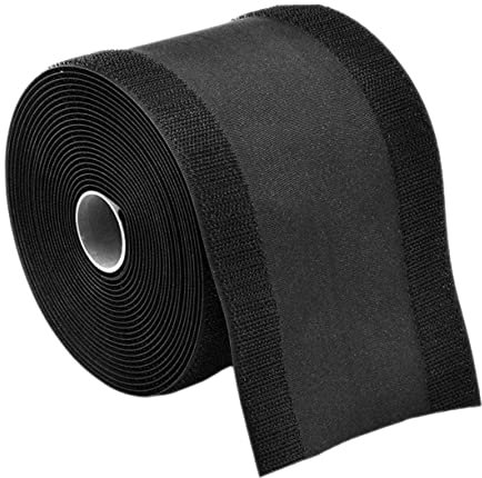 PHENOFICE Kabelbodenabdeckung Klettband Kabelschutzleiste Aus Polyester Mit Doppelseitigem Kleber Und Haken-strap-design Für Ordnung Und Im Haus Und Büro