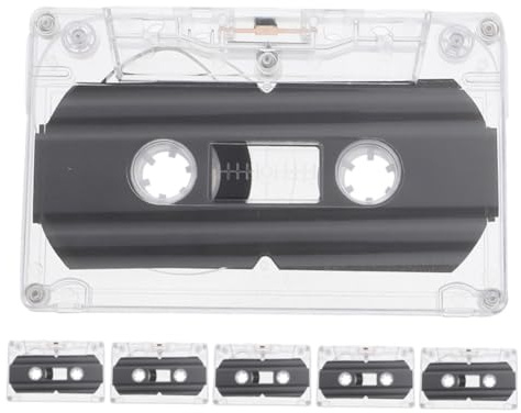 SEWACC 6 Pièces Cassettes Audio Vierges Cassettes Enregistrables pour Bricolage DIY pour Enregistrement De Vœux