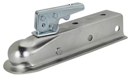 STRAFBRG El Acoplador De Enganche De Remolque Se Adapta A Una Bola De Enganche De 2,Inoxidable