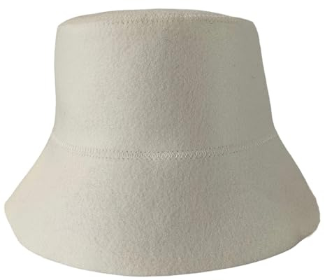 Beimus multiuse bastuhatt snygg multifunktionell tillbehör svettabsorberande hatt för kvinnor och män unisex bad nödvändig hatt för kvinnor, Vitt, one size
