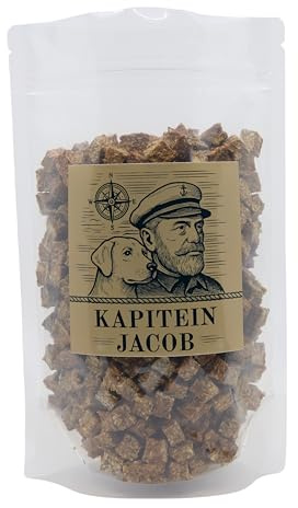Kapitein Jacob Friandises d’entraînement au Poisson à la morue - Collation pour Chien – 400 g
