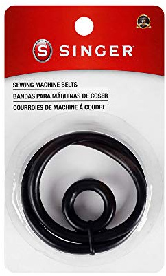 SINGER 2125 Sewing Machine Belt and Bobbin Winding Belt, Black