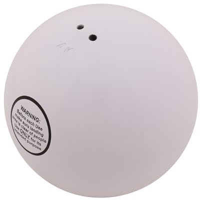 Vinex - Lanzamiento de Peso – Bola de Acero para competiciones – 4,00 kg – 103 mm - Blanco