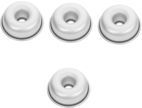 HEMOTON Cupcake 4 Pezzi Stampo Ciambella Mini Taglierina Per Friggere Gustose Torte Anelli In Acciaio Inox Per Sapone Creatore Di Ciambelle Fai Te Stampo Per Torta Fai Te