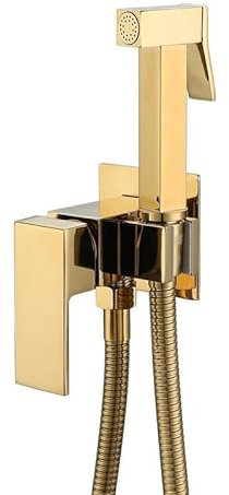 Doccetta Per Wc Bidet Doccetta Doccino Bidet Con Miscelatore Bidet Per Wc Tutto Rame Caldo E Freddo Misto Oro Spazzolato modalità Singola