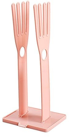 KITANDOVE Creative Gloves Rack Multifunction Detachable Glove Drying Holder Bathroom Storage Shelf for Wipes and Kitchen Tools Sturdy Design Drainage Feature