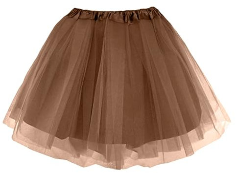Damen Tüll Rock Gothic Kleid 50s Kurz Ballet Tanzkleid Tütü Weißes Spitze Karneval Kostüm Frauen Hexe Pink Skirt