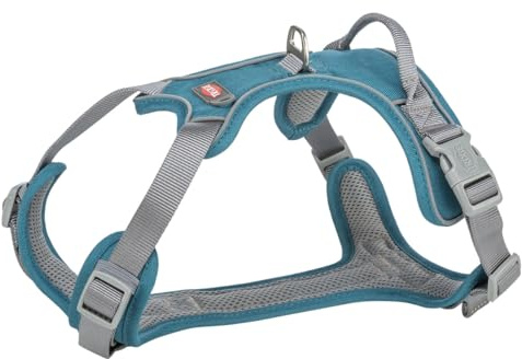 Trixie Premium Active-Geschirr, S-M, Pet-Blau