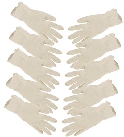 HOMSFOU 20pcs Boys and Girls Mittens Disposable Small Cooking Household Dish Washing up Elastic Multi-function