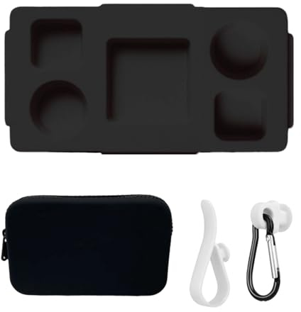 Celuicion Portavasos para la Parte de la de Playa, Bandeja para Aperitivos y Bebidas EVA para Tapa de – Solución de Almacenamiento rápido para Viajes Escolares y Salidas