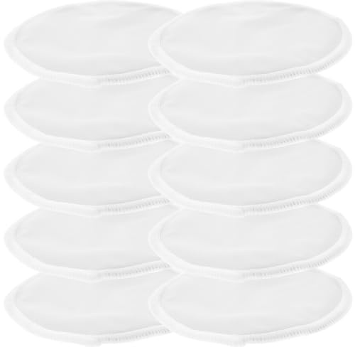 SOPOTUTU 10 Coppette Assorbilatte Riutilizzabili e Lavabili per Allattamento Traspiranti e Morbide Accessori Utili per Maternità e Perdite Latte