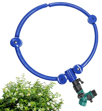 di per alberi da giardino - Anello di regolabile a 360°, irrigatore a goccia lenta ricaricabile | Distributore automatico di acqua per piante arbusti e cespugli, dispos