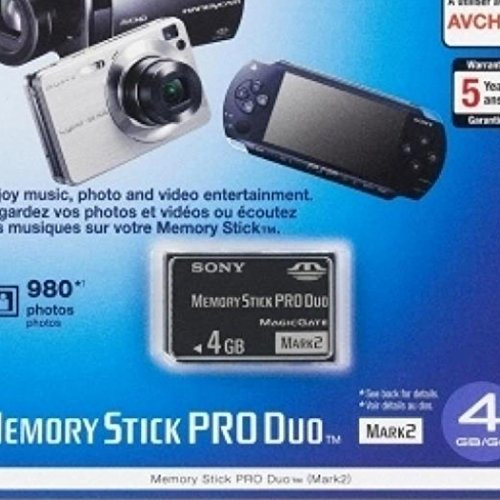 Sony Carte mémoire flash 4 Go MS PRO DUO