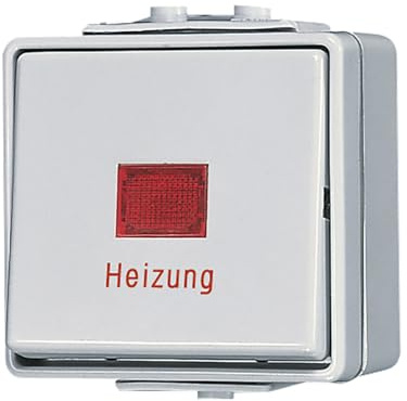 Jung 606HW Heizung-Notschalter Universal aus-Wechsel