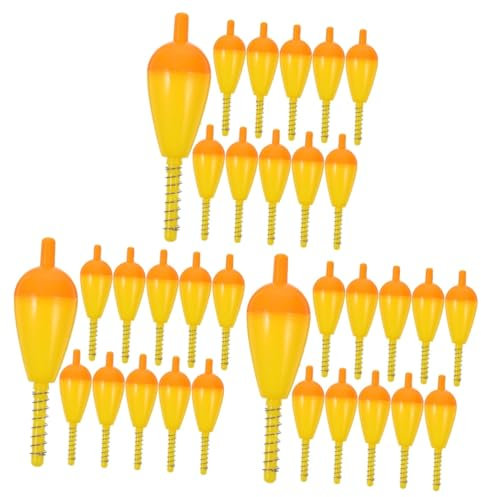 BESPORTBLE 36pcs Fishing Floats Fishing Indicators Lightweight Design for Casting for Carp Supplies