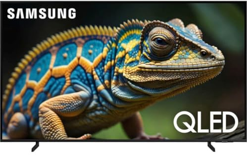 Samsung Q60D Series 55 4K HDR Smart QLED TV, Dual LED Backlights & Quantum HDR, Wi-Fi, LAN & Two-Way Bluetooth - QN55Q60DAFXZA (Renewed)